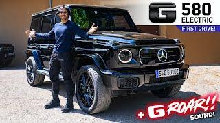 Electric G 580 First Drive The Roaring Spinning & Drifting G Wagon
