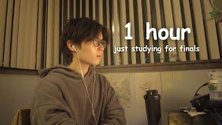 1 hour study with me  background noise