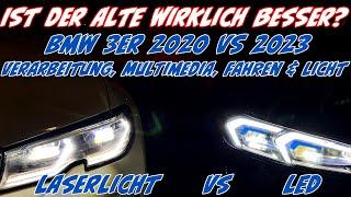 ZWEITE CHANCE Ist der BMW 3er LCI doch BESSER? Multimedia Fahren & LICHT im Test - LED vs. Laser