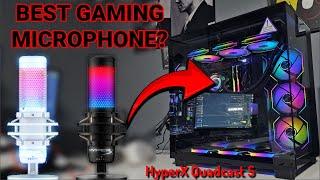 HYPERX QUADCAST S - THE BEST GAMING MICROPHONE? UNBOXING + REVIEW