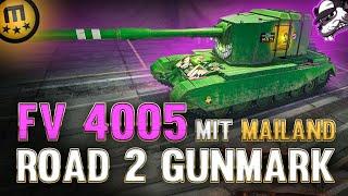 Road to FV4005 3rd Gunmark feat. Mailand #1 World of Tanks - Gameplay - DE - Highlights