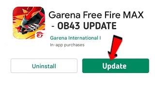 How to Update Free Fire Max  Free Fire Update Kaise Kare  Game update kaise kare  Ob43 update