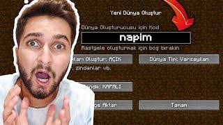 minecraftta sakın NAPİM seedine girmeyin