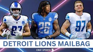 Detroit Lions Mailbag Rumors Aidan Hutchinson Breakout Year Sam LaPorta 100 Yard Season? + Draft