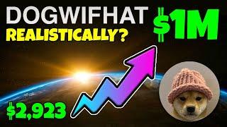 dogwifhat WIF - COULD $2923 MAKE YOU A MILLIONAIRE... REALISTICALLY???