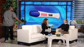 Ellen Meets Viral Pregnancy Test Couple Jahann & Charles Stewart