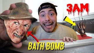 DO NOT USE FREDDY KRUEGER BATH BOMB AT 3 AM HE CAME AFTER US