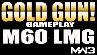 Gold Gun M60 Gameplay From Open Lobby @djhessss