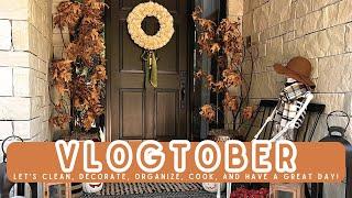 VLOGTOBER  FALL DECOR ON A BUDGET  EASY FALL RECIPES  DESIGNER LOOK ON A BUDGET  AUTUMN DECOR