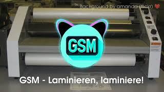 GSM - Laminieren laminiere Official Audio