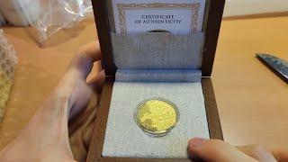 Viele Platin münzen besondere Goldmünzen und einige Silbermünzen Unboxing