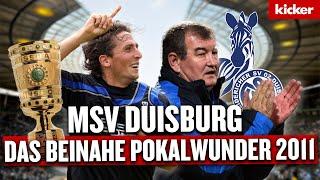Duisburgs magische Reise ins Pokalfinale Nur Rauls Schalke verhinderte den Coup  kicker History