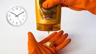 How Long Shampoo Flows to Cap. Time-lapse