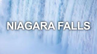 Large Waterfall 10 Hours  Niagara Falls  Relaxing Nature Sounds