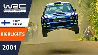 Rally Finland 2001 WRC Highlights  Review  Results