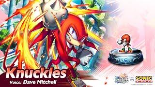 Introducing Knuckles Sonic the Hedgehog Collab Unit