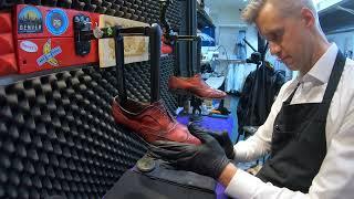 ASMR SHOE SHINE  SHINE DUNGEON  ALLEN EDMONDS  Denvers Best Shoe Shine