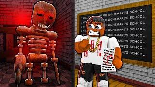 ROBLOX MR. NIGHTMARES SCHOOL.. Scary Obby
