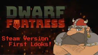 Dwarf Fortress on Steam Very First Looks