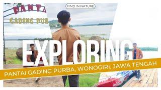 Pantai Gading Purba di Waduk Gajah Mungkur Wonogiri + Pengalaman Perdana Naik Kereta Batara Kresna