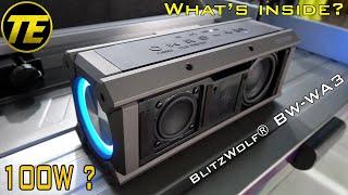 Whats inside BlitzWolf® BW-WA3 100W Bluetooth Speaker