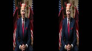 Joseph Biden The Devil in 3D  H-SBS AI GENERATED