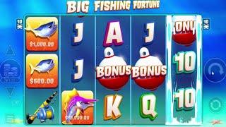 My Biggest Win on Big Fishing Fortune $100 Max Bet Spins