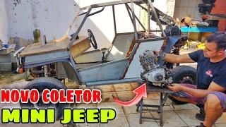 PREPARANDO O MOTOR DO MINI JEEP CASEIRO PARA ATRAVESSAR os ATOLEIRO