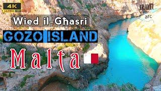 Wied il-Għasri Gozo Island 4K Malta 
