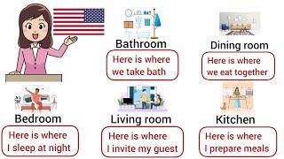 House Vocabularies  And activities in English  improve your English.