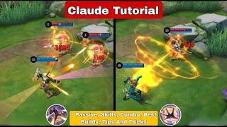 How To Use Claude Mobile Legends  Tips And Guide  Claude Tutorial