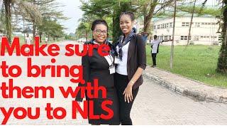 What you must bring with you while coming to Nigerian Law School Yenegoa campus