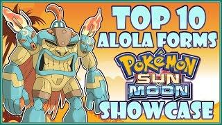 Top 10 ALOLA FORM DESIGNS  Pokemon Sun and Moon Wishlist  CWpoke Artist Showcase
