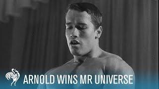 Arnold Schwarzenegger Wins Mr. Universe Bodybuilding Contest 1969  British Pathé