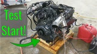 How to Run a Mercruiser Boat Engine on a Stand or Outside of a Boat