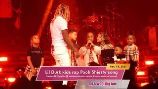 LIL DURK Kids Rap POOH SHIESTY Lyrics BETTER THAN HIM Closes CHICAGO Show LEGENDARY Style