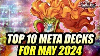 Top 10 Yu-Gi-Oh Meta Decks For May 2024 This Format Is A Blast