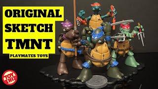 2024 ORIGINAL 1983 SKETCH TMNT  Playmates Toys