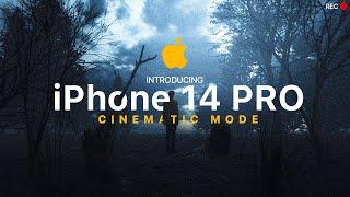 The iPhone 14 Pro Max  CINEMATIC MODE 4K