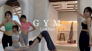 Korean Girl Gym Look Book ‍️