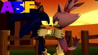 SFM Blaze tries to make love with Sonic