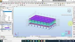 Steel Structure Design in Robot Structural Analysis  Part 05