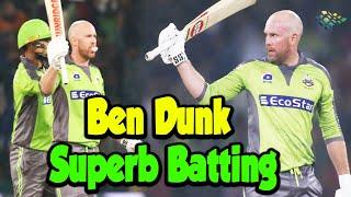 Ben Dunk Superb Batting  Thrilling Sixes Against Karachi  PSL 2020  PSXMB2