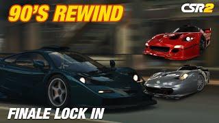 CSR2  90S REWIND FINALE  ONE LAST RUN Lock in & Prize car