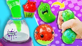 Making Squishies from Cats Vs Pickles DIY Stress Toys