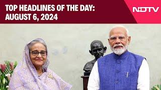 Bangladesh News  Sheikh Hasina To Stay In India Until UK Grants Asylum  Headlines August 6 2024