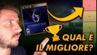 RESIDENT EVIL QUALE IL MIGLIORE DELLA SAGA?? VI DICO LA MIA #videogiochi #gaming #residentevil