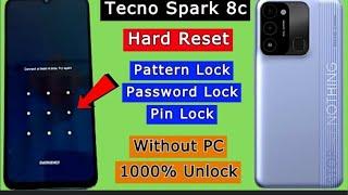 how to bypass frp hard reset frp tecno spark 8c kg5j new security android 11