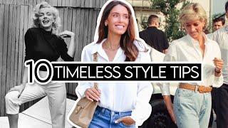 10 *TIMELESS* Style Tips from FASHION ICONS