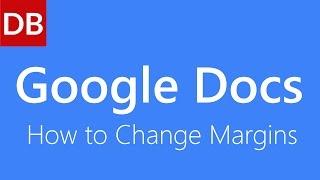 How to Change Margins  Google Docs Tutorial